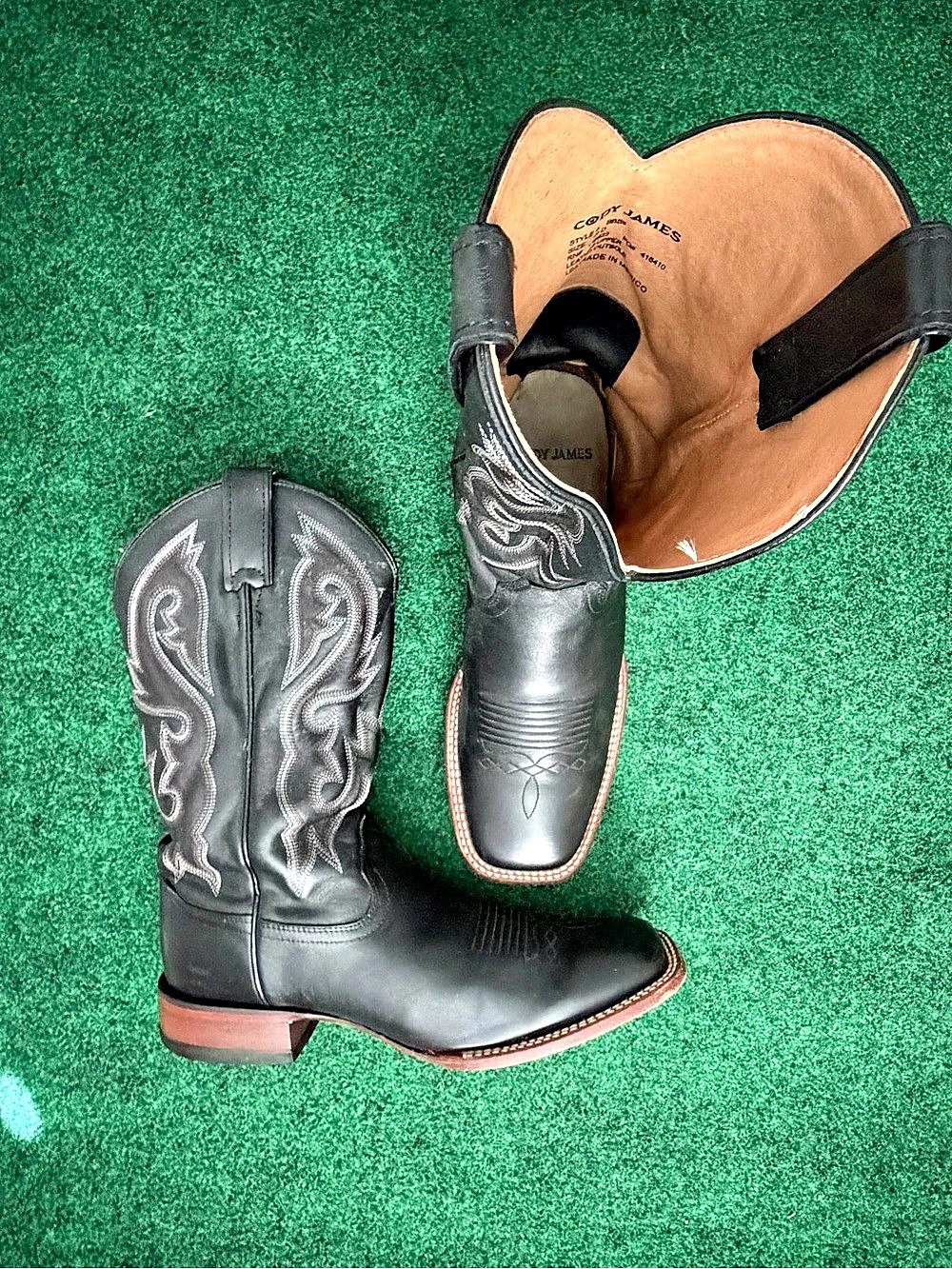 Cody James Black Western Boots